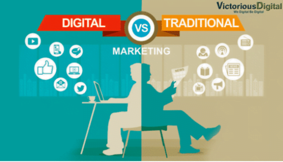 Victorious Digital digital marketing vs traditional marketing
